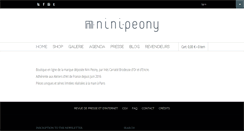 Desktop Screenshot of ninipeony-shop.com